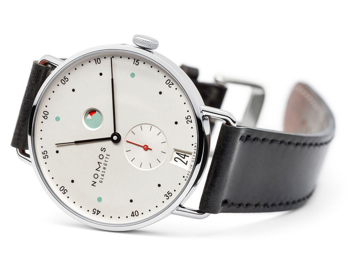 Nomos Glashutte  37 mm Watch in Silver Dial For Men - 2