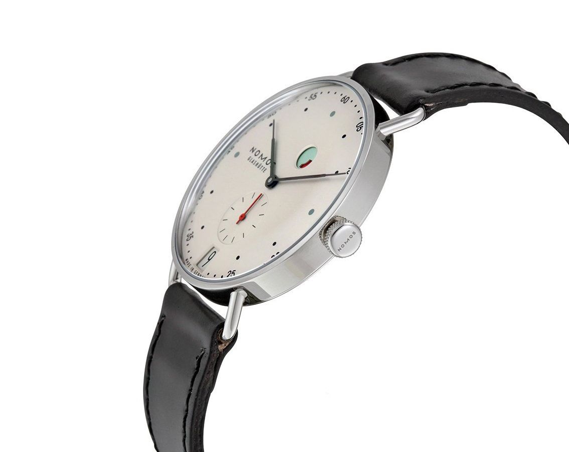 Nomos Glashutte  37 mm Watch in Silver Dial For Men - 3