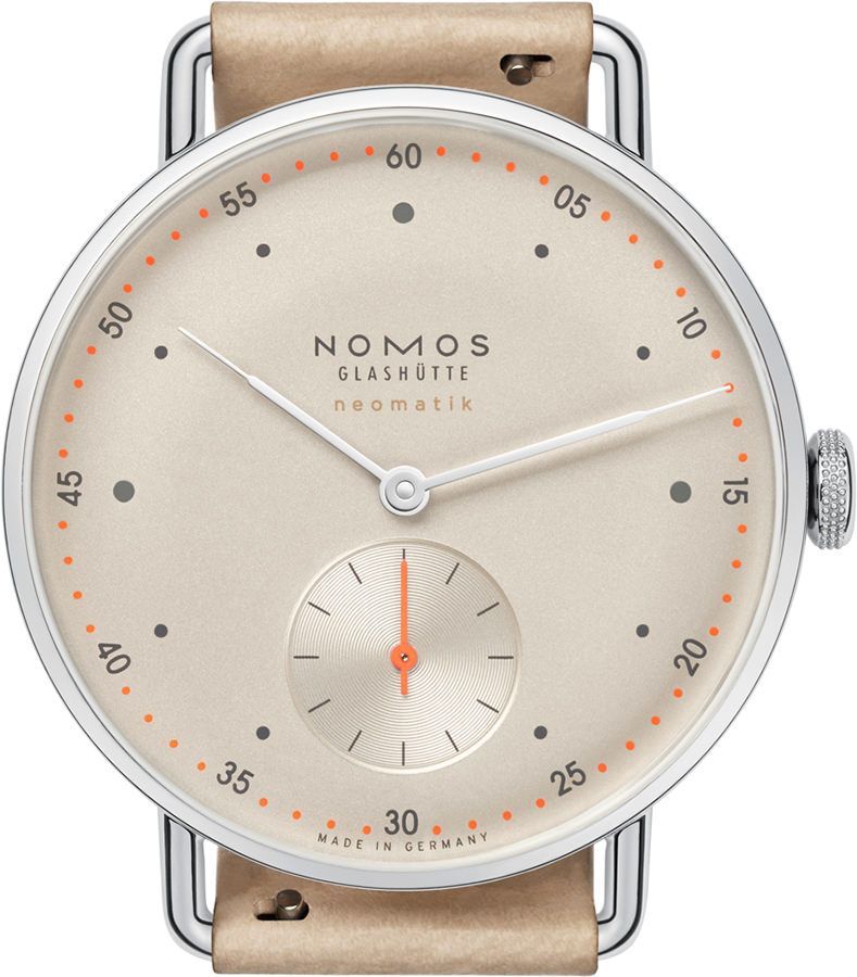 Nomos Glashutte Metro  Champagne Dial 35 mm Automatic Watch For Unisex - 1