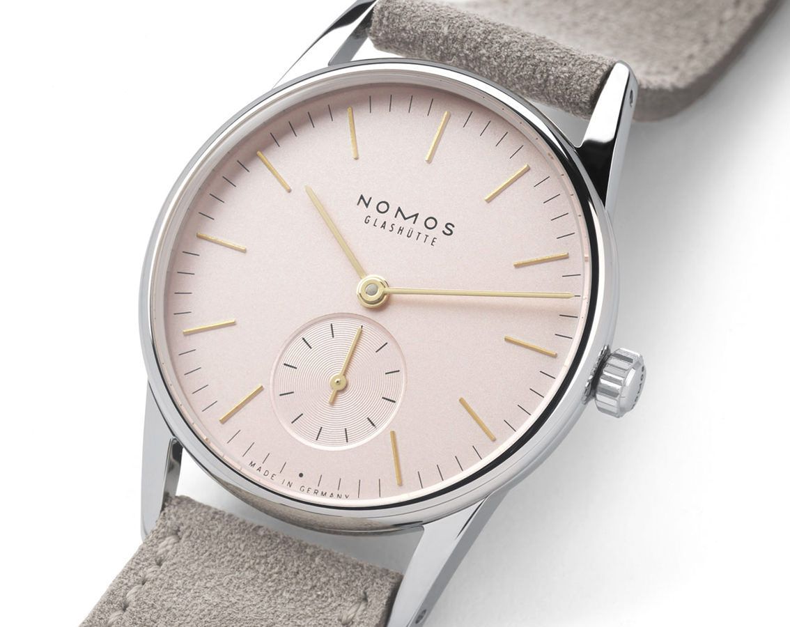 Nomos Glashutte  32.8 mm Watch in Pink Dial For Unisex - 4