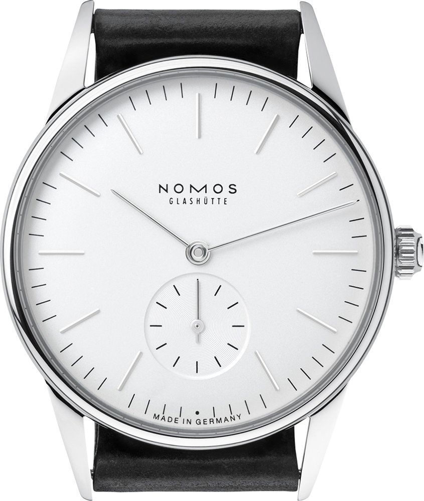 Nomos Glashutte Orion  Silver Dial 35 mm Manual Winding Watch For Unisex - 1