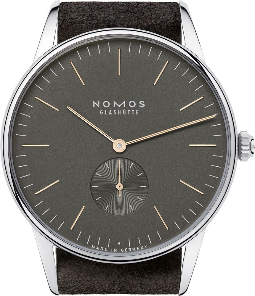 Nomos Glashutte Orion  Grey Dial 38 mm Manual Winding Watch For Men - 1