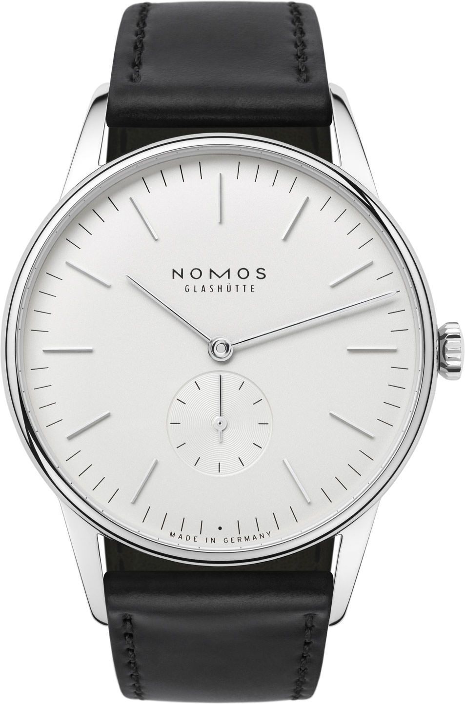 Nomos Glashutte Orion  Silver Dial 38 mm Manual Winding Watch For Unisex - 1