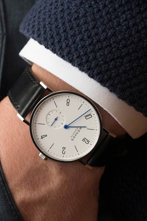 Nomos Glashutte  35 mm Watch in Silver Dial For Men - 6