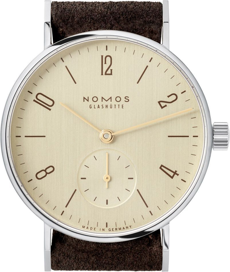 Nomos Glashutte Tangente  Champagne Dial 32.8 mm Manual Winding Watch For Women - 1