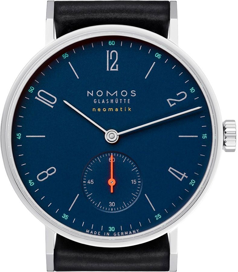 Nomos Glashutte Tangente  Blue Dial 35 mm Automatic Watch For Unisex - 1