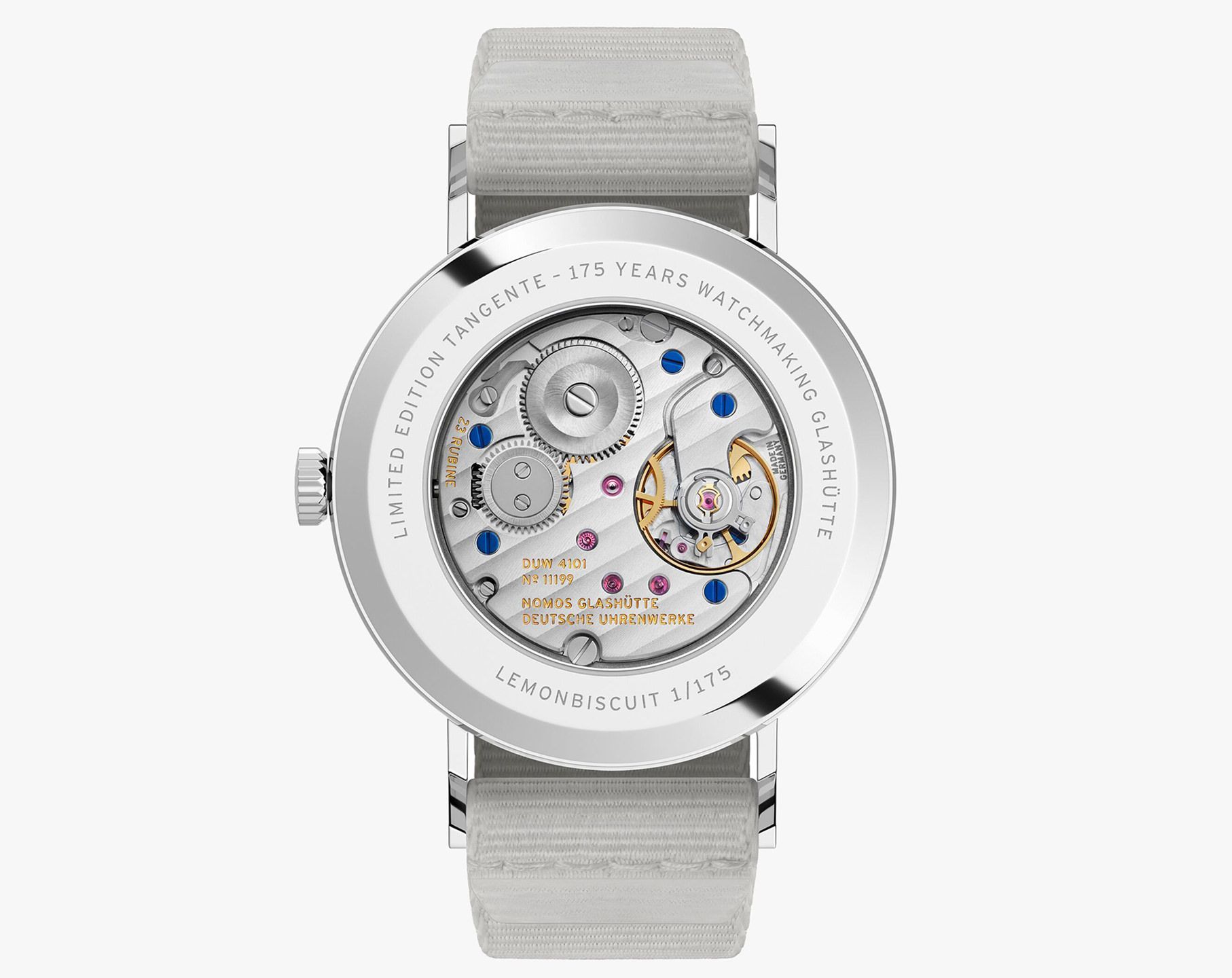 Nomos Glashutte Tangente  Cream Dial 37.5 mm Manual Winding Watch For Women - 2