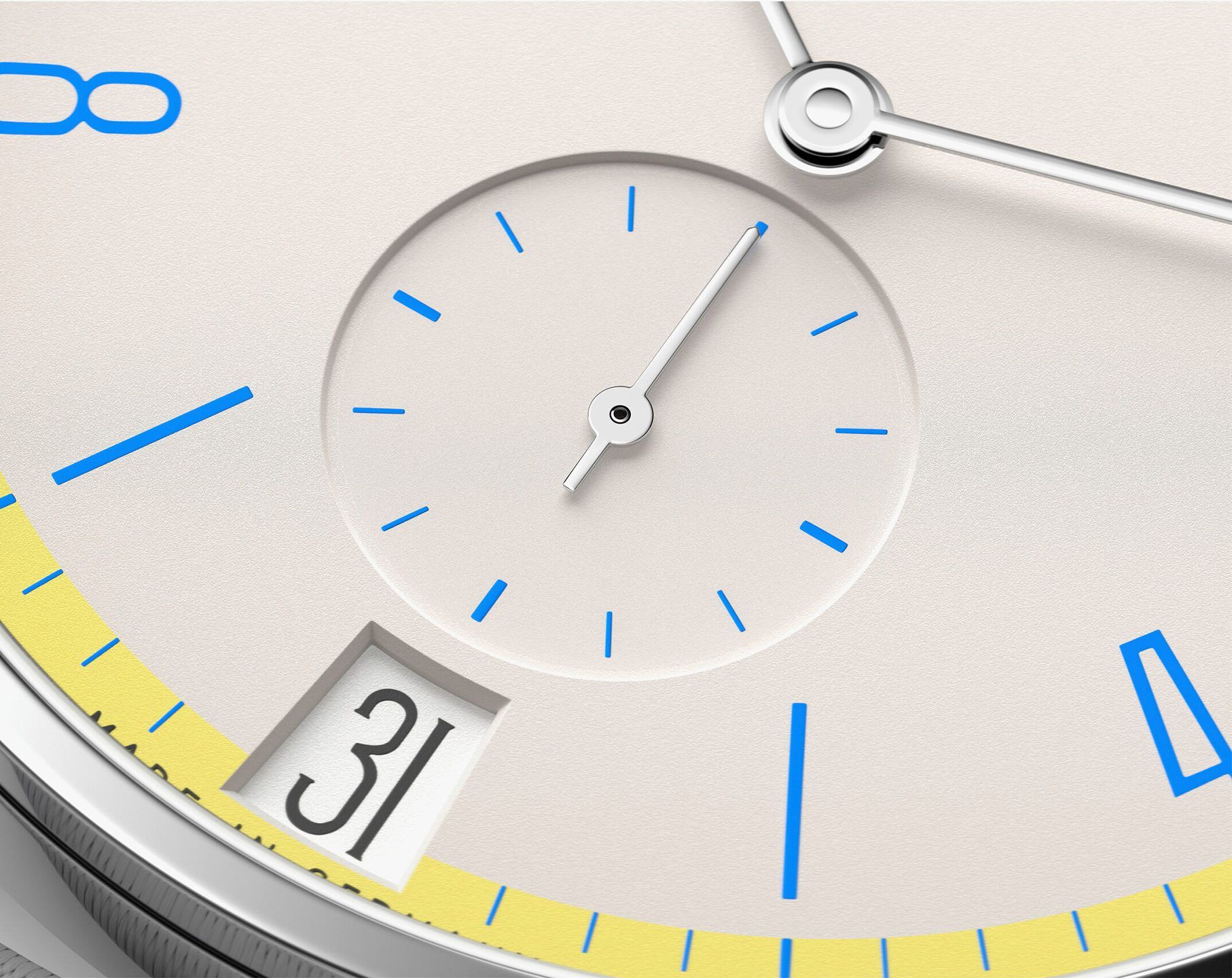 Nomos Glashutte Tangente  Cream Dial 37.5 mm Manual Winding Watch For Women - 6
