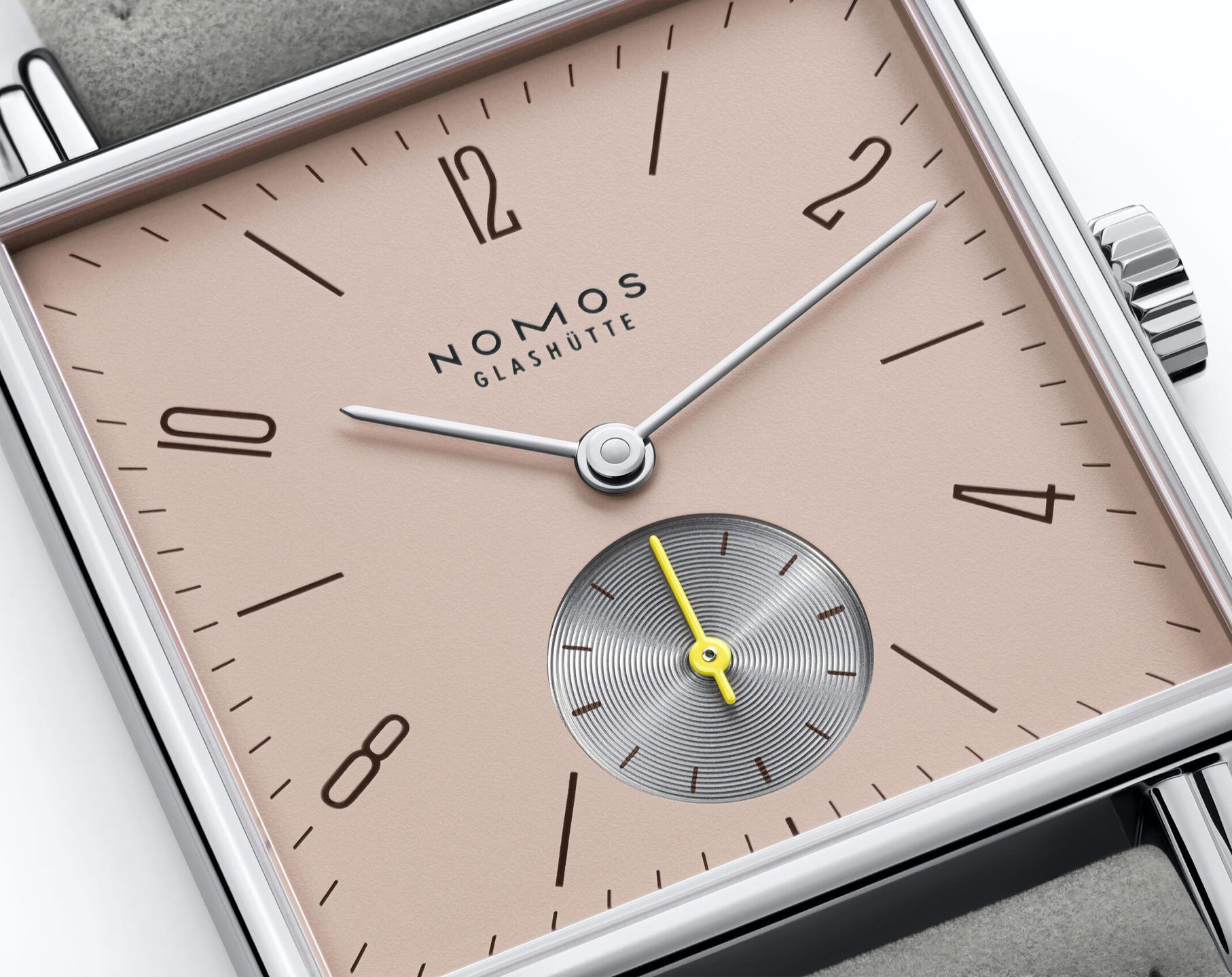 Nomos Glashutte Tetra  Beige Dial 29.5 mm Manual Winding Watch For Unisex - 5