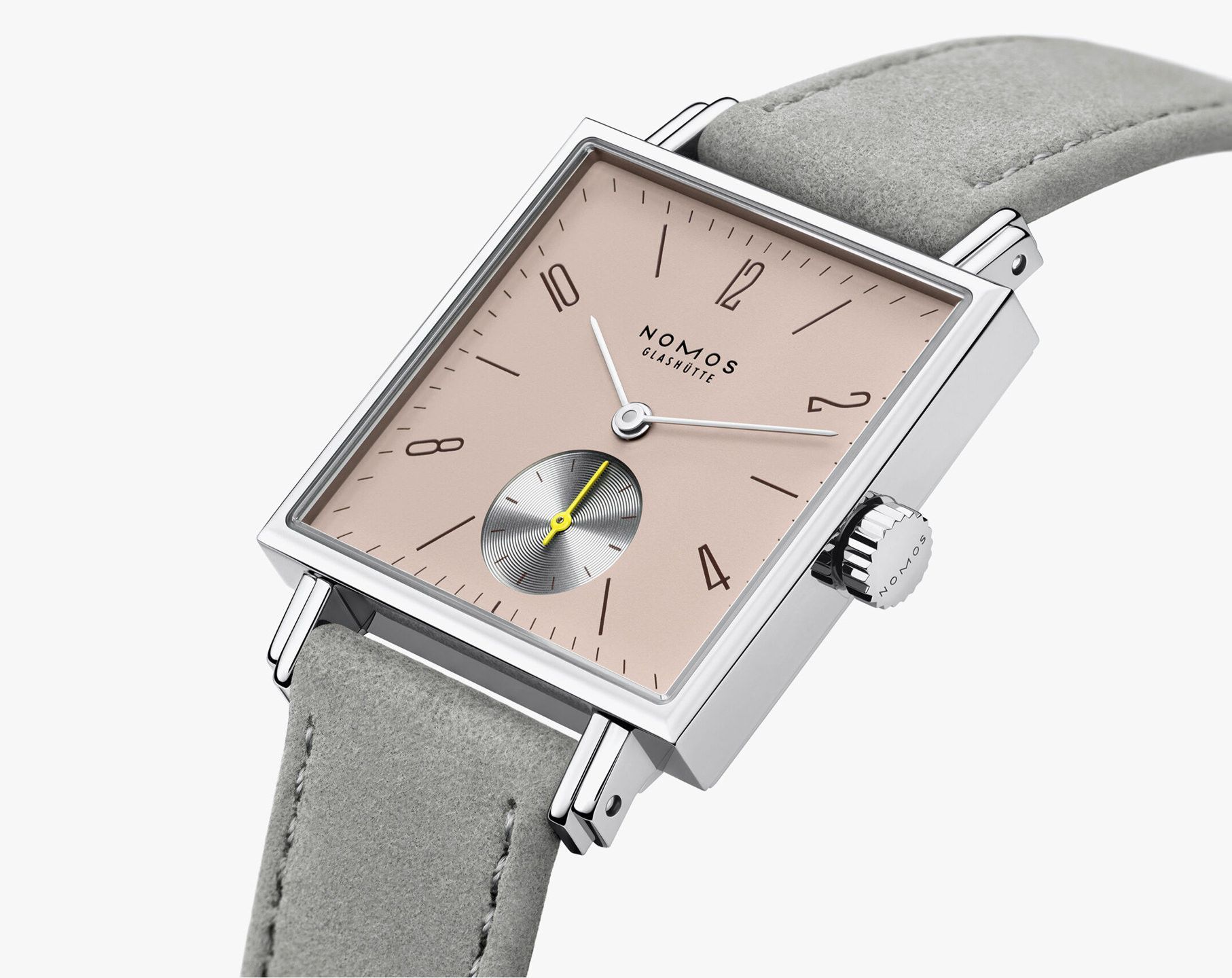 Nomos Glashutte Tetra  Beige Dial 29.5 mm Manual Winding Watch For Unisex - 3