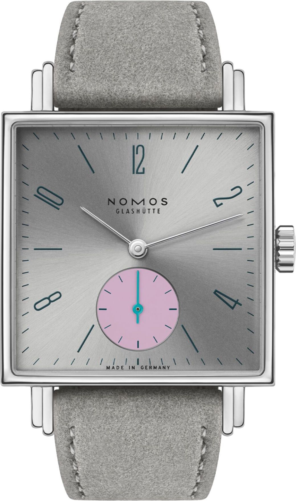Nomos Glashutte Tetra  Silver Dial 29.5 mm Manual Winding Watch For Unisex - 1