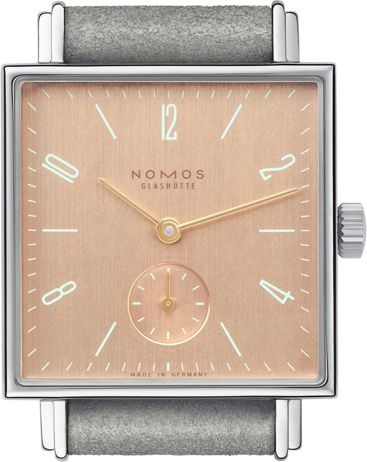 Nomos Glashutte Tetra  Pink Dial 29.5 mm Manual Winding Watch For Unisex - 1