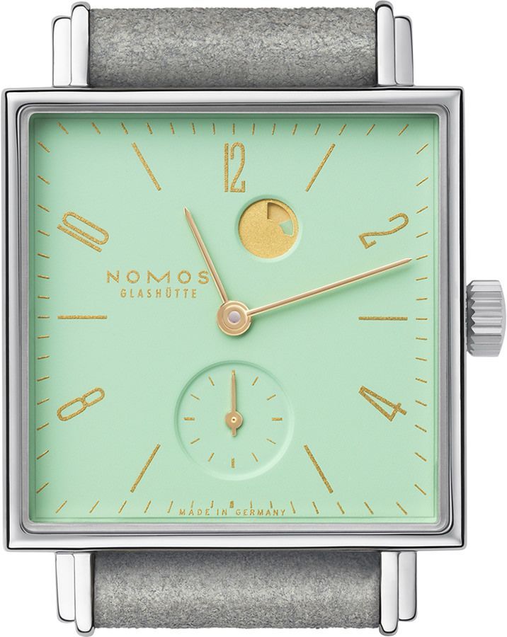 Nomos Glashutte Tetra  Green Dial 29.5 mm Manual Winding Watch For Unisex - 1