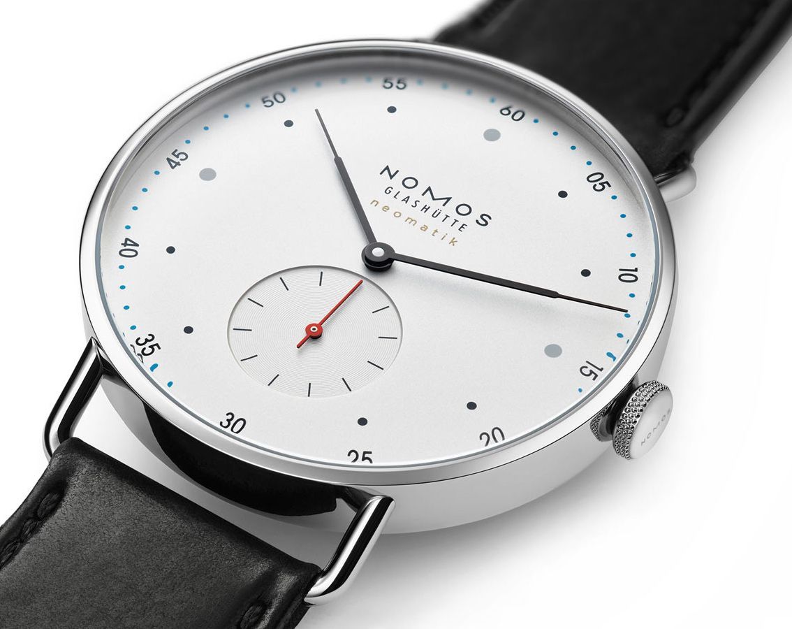 Nomos Glashutte Metro  White Dial 38.5 mm Automatic Watch For Men - 5
