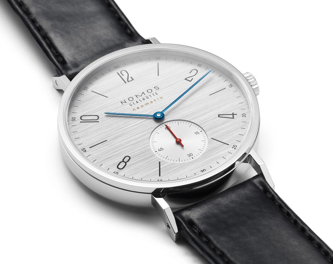Nomos Glashutte Tangente  Silver Dial 38.5 mm Automatic Watch For Men - 3