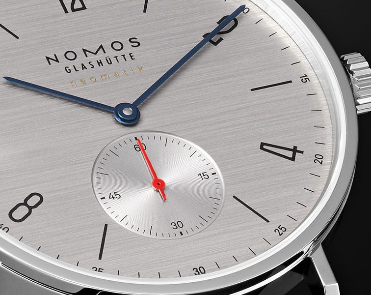 Nomos Glashutte Tangente  Silver Dial 38.5 mm Automatic Watch For Men - 8