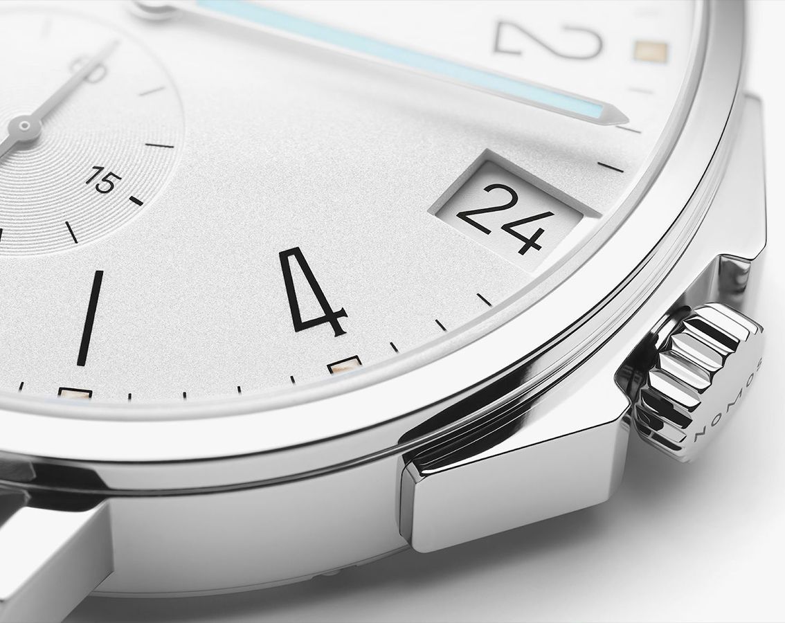 Nomos Glashutte  42 mm Watch in Silver Dial For Men - 7