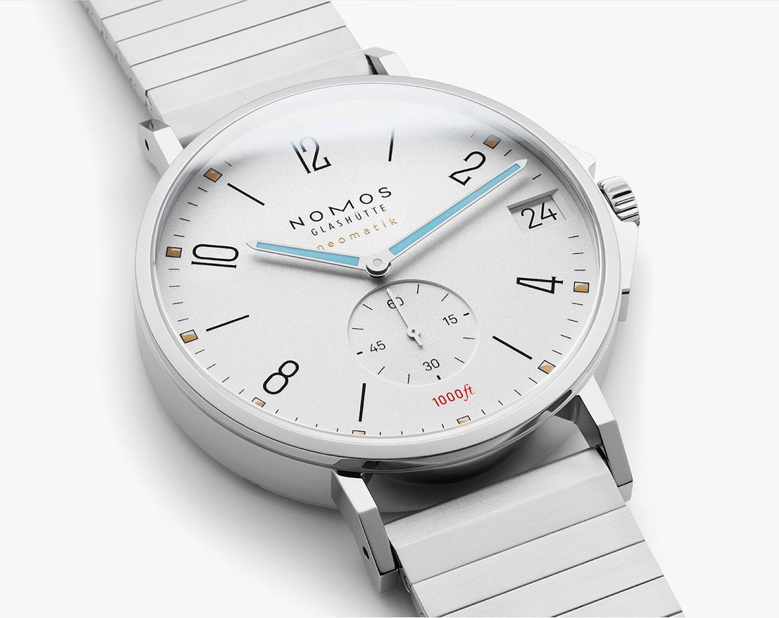 Nomos Glashutte  42 mm Watch in Silver Dial For Men - 9