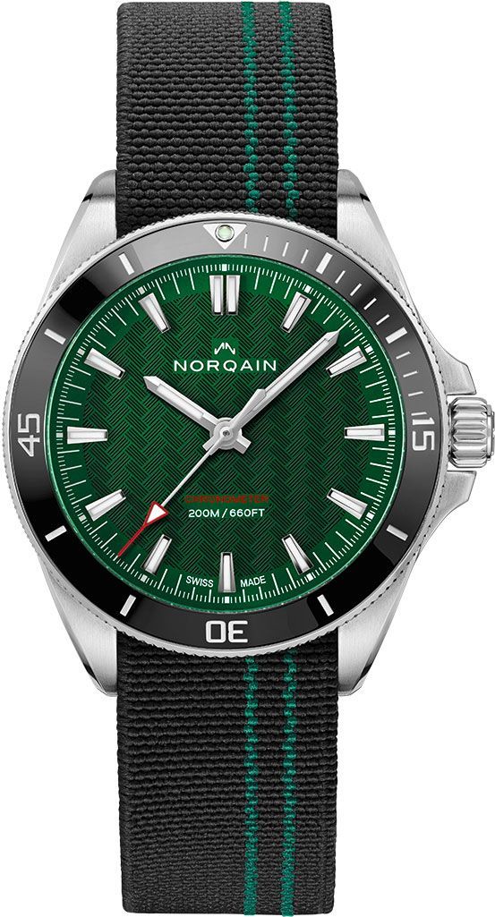 NORQAIN Adventure Adventure Neverest Green Dial 40 mm Automatic Watch For Men - 1