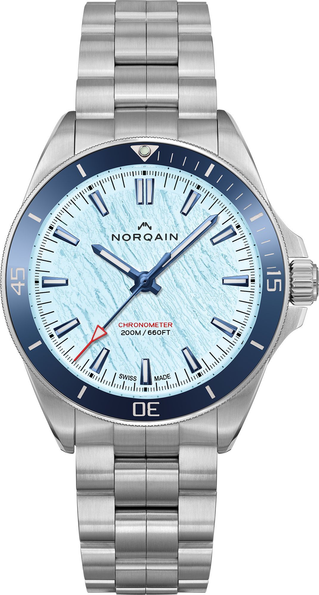 NORQAIN Adventure Adventure Neverest Blue Dial 40 mm Automatic Watch For Men - 1