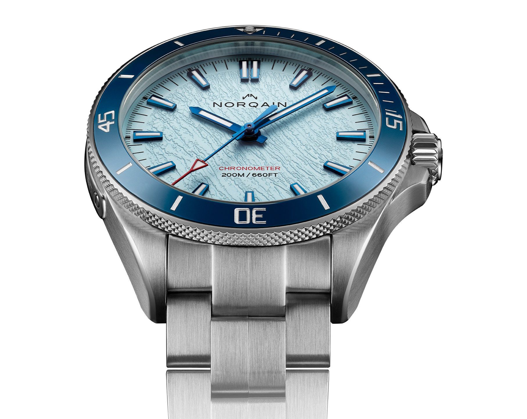 NORQAIN Adventure Adventure Neverest Blue Dial 40 mm Automatic Watch For Men - 6