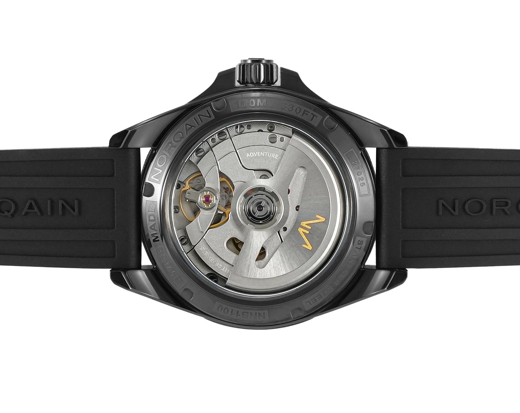 NORQAIN Adventure Adventure Neverest GMT Black Dial 41 mm Automatic Watch For Men - 2