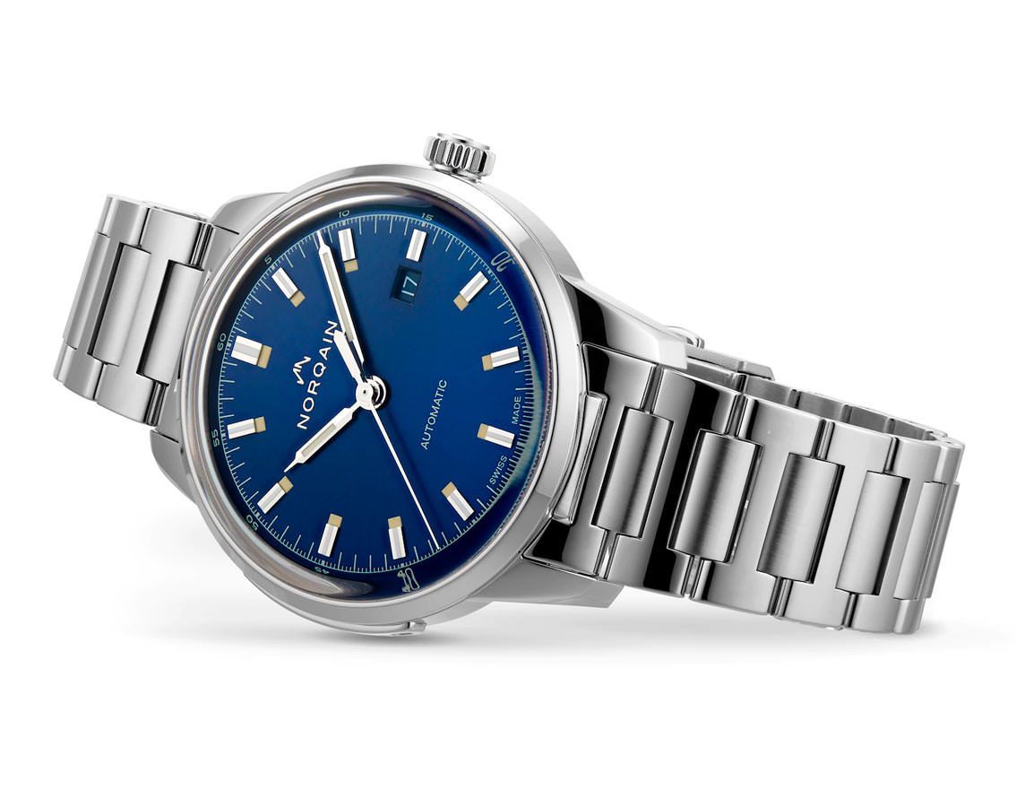 NORQAIN Freedom Freedom 60 Blue Dial 42 mm Automatic Watch For Men - 2