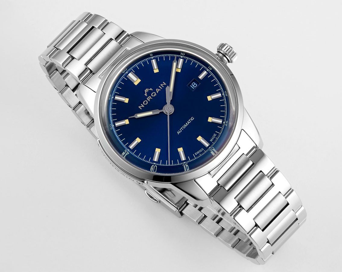 NORQAIN Freedom Freedom 60 Blue Dial 42 mm Automatic Watch For Men - 7