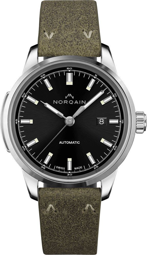NORQAIN Freedom Freedom 60 Black Dial 42 mm Automatic Watch For Men - 1