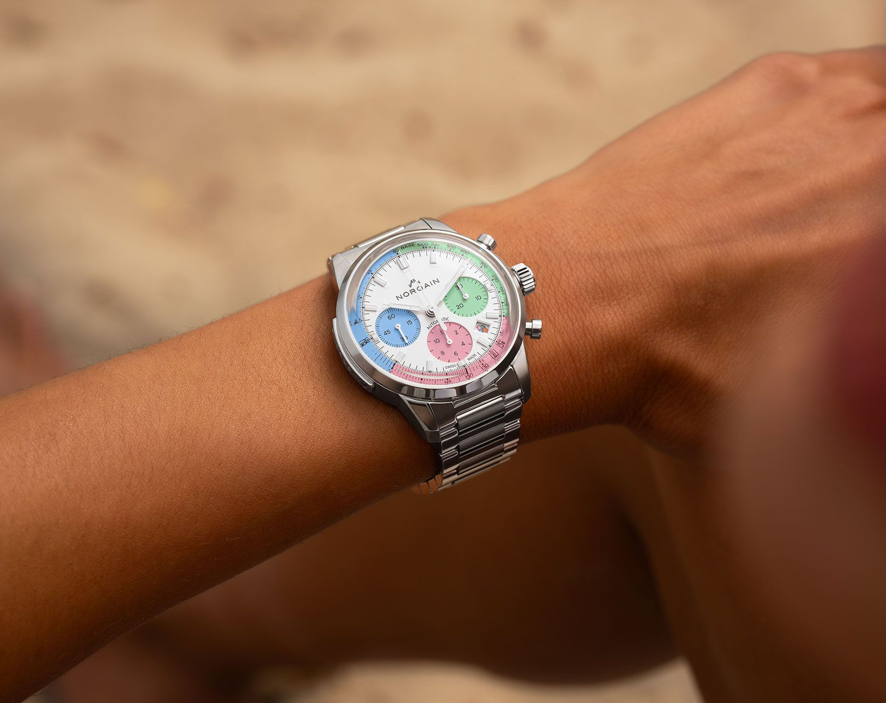 NINE ナイン フリンジスウェードレザージャケット ネオグランジ Y2K NORQAIN Freedom Automatic Watch | N2201.19S01.C01.S01