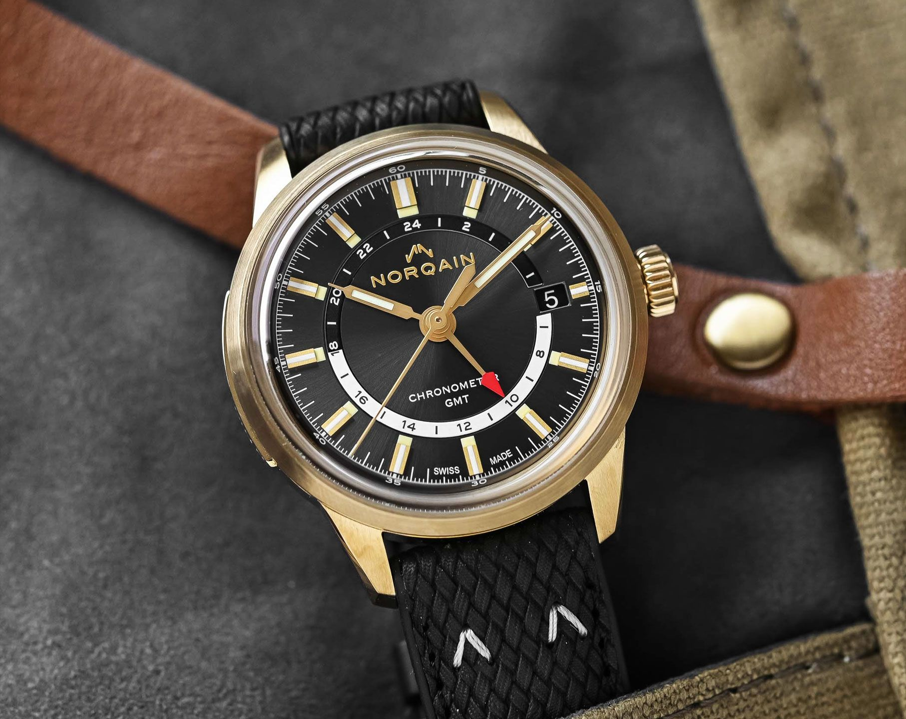 NORQAIN Freedom Automatic Watch | NNZ2100ZLG/T215/20BPR.18Z