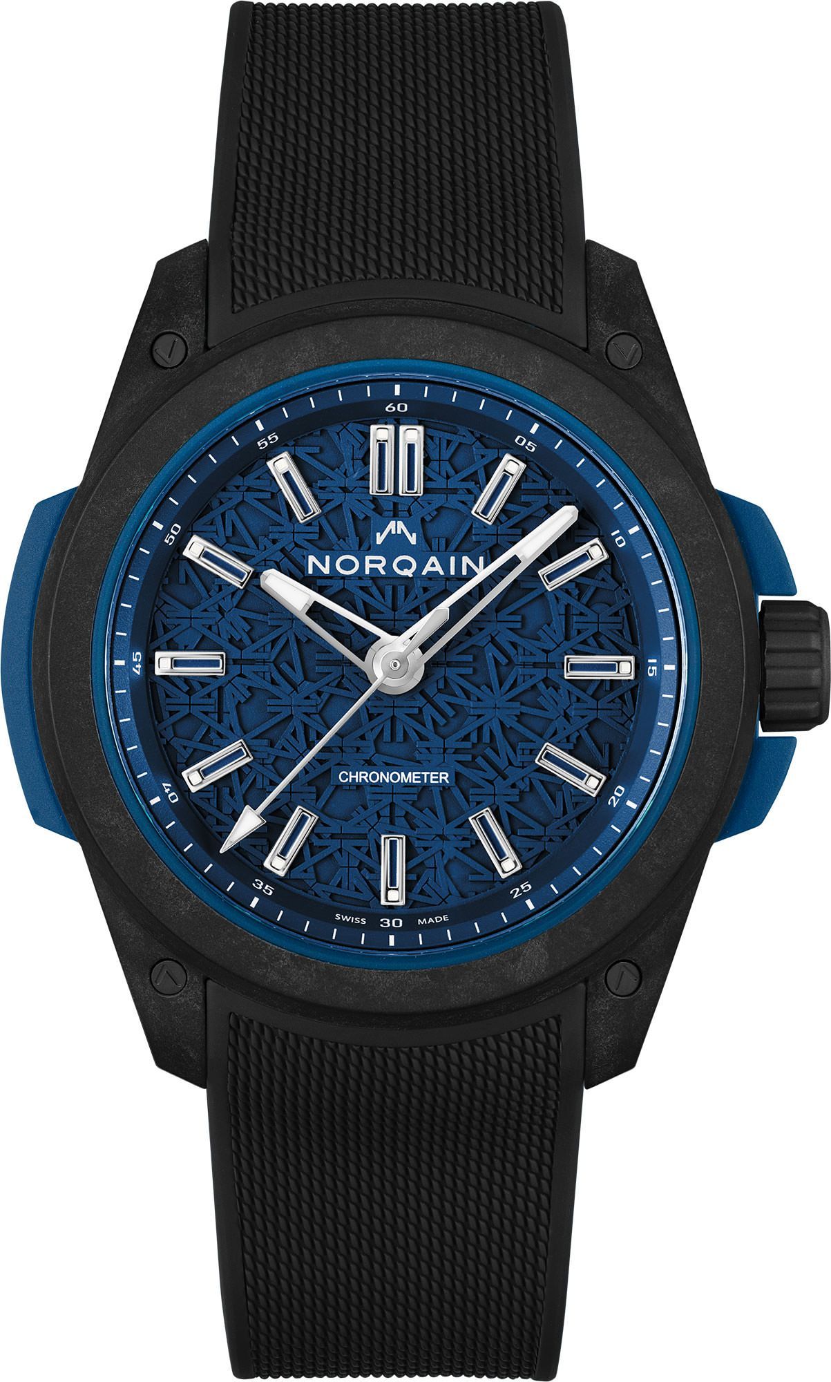 NORQAIN Wild ONE 42 mm Watch in Black Dial