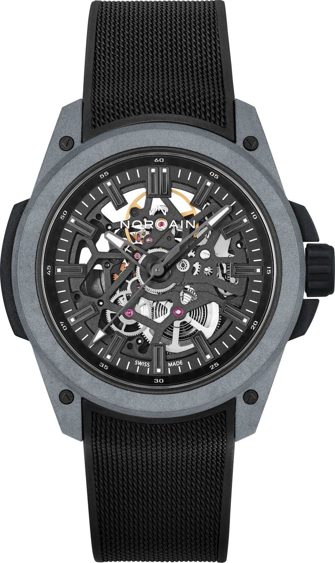 NORQAIN Independence Wild ONE Skeleton Skeleton Dial 42 mm Automatic Watch For Men - 1