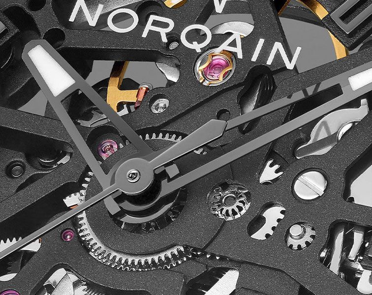 NORQAIN Independence Wild ONE Skeleton Skeleton Dial 42 mm Automatic Watch For Men - 4