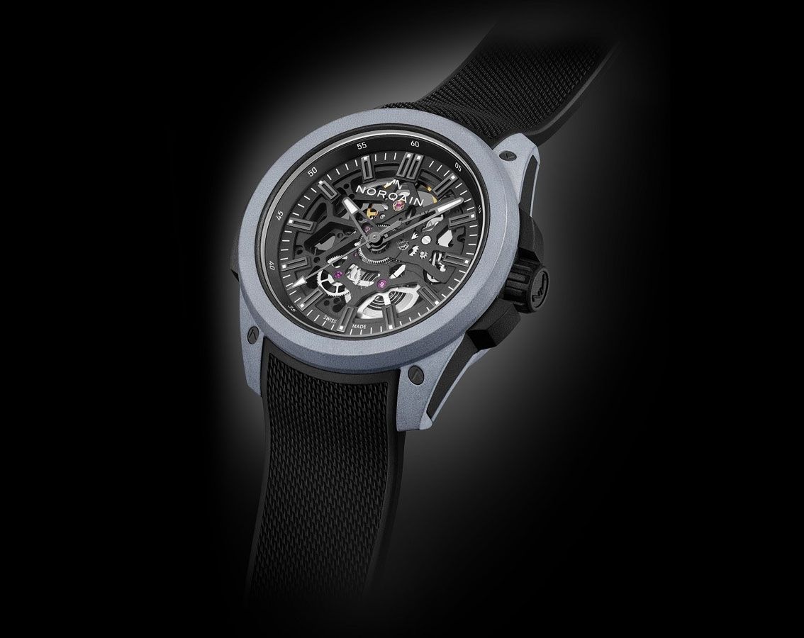 NORQAIN Independence Wild ONE Skeleton Skeleton Dial 42 mm Automatic Watch For Men - 5