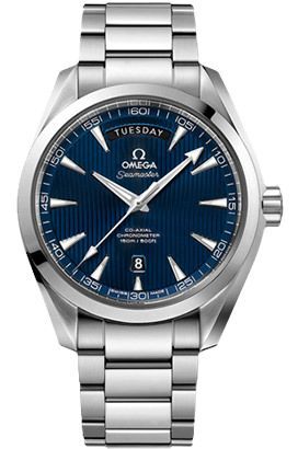 Omega Seamaster Aqua Terra Blue Dial 41.5 mm Automatic Watch For Men - 1