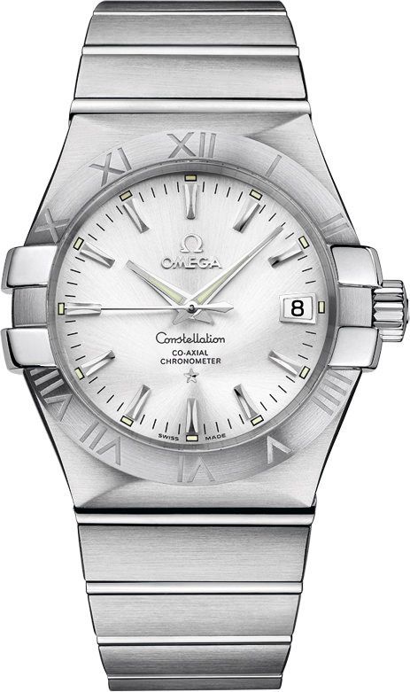 Omega Constellation Constellation Silver Dial 35 mm Automatic Watch For Men - 1