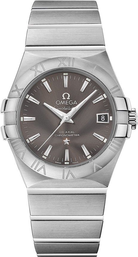 Omega  35 mm Watch in Grey Dial For Men - 1