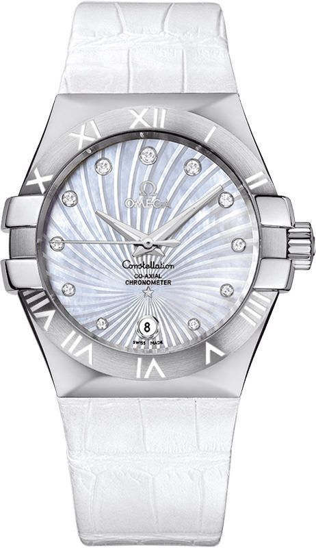 Omega  35 mm Watch in MOP Dial For Unisex - 1