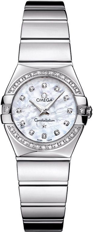 Omega Constellation Constellation MOP Dial 24 mm Quartz Watch For Women - 1