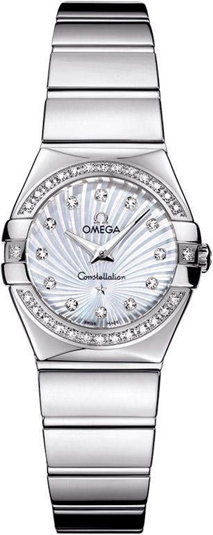 Omega Constellation  MOP Dial 24 mm Quartz Watch For Women - 1