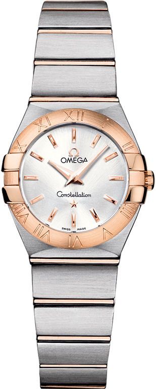 Omega  24 mm Watch in Silver Dial For Women - 1
