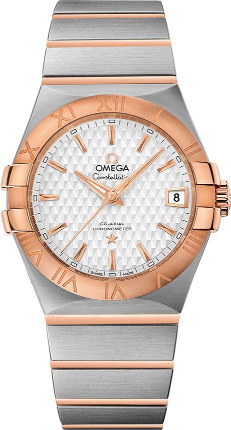 Omega Constellation  Silver Dial 35 mm Automatic Watch For Men - 1