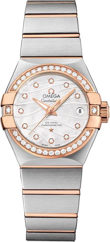 Omega  27 mm Watch in MOP Dial For Women - 1