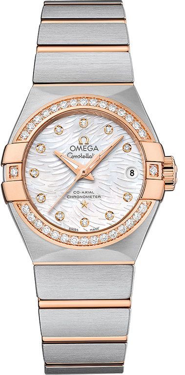 Omega Constellation  MOP Dial 27 mm Automatic Watch For Women - 1