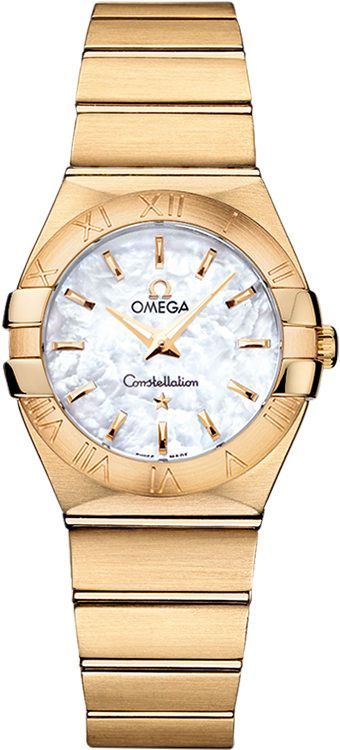 Omega Constellation  MOP Dial 27 mm Quartz Watch For Women - 1