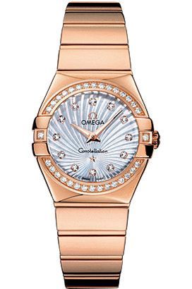 Omega Constellation  MOP Dial NULL Quartz Watch For Women - 1