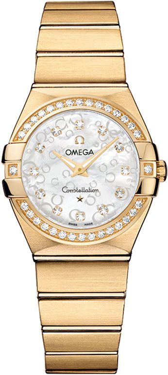 Omega Constellation  MOP Dial 27 mm Quartz Watch For Women - 1