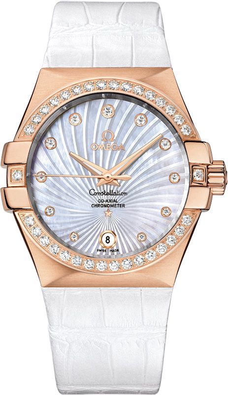 Omega  35 mm Watch in MOP Dial For Women - 1