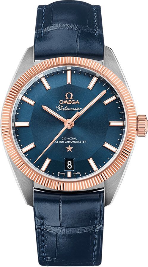 Omega Constellation Globemaster Blue Dial 39 mm Automatic Watch For Men - 1